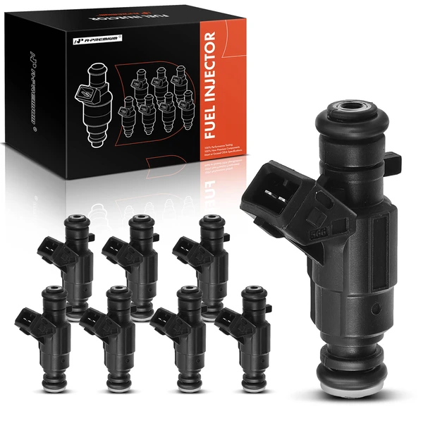 8-Pc Fuel Injector 2-Blade Terminal A-Premium APFI161