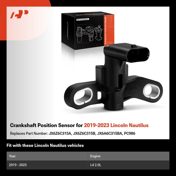 Crankshaft Position Sensor for 2019-2023 Lincoln Nautilus