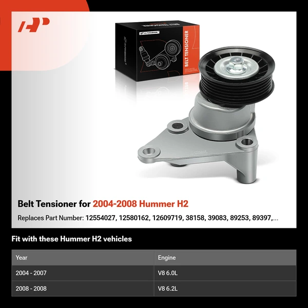 Belt Tensioner for 2004-2008 Hummer H2