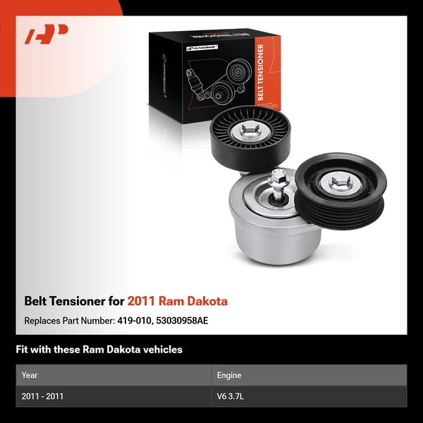 Belt Tensioner for 2011 Ram Dakota