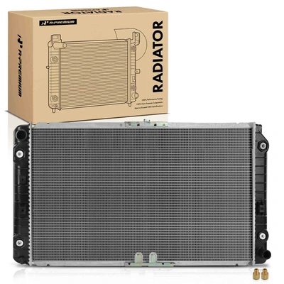 Aluminum Radiator with Transmission Oil Cooler