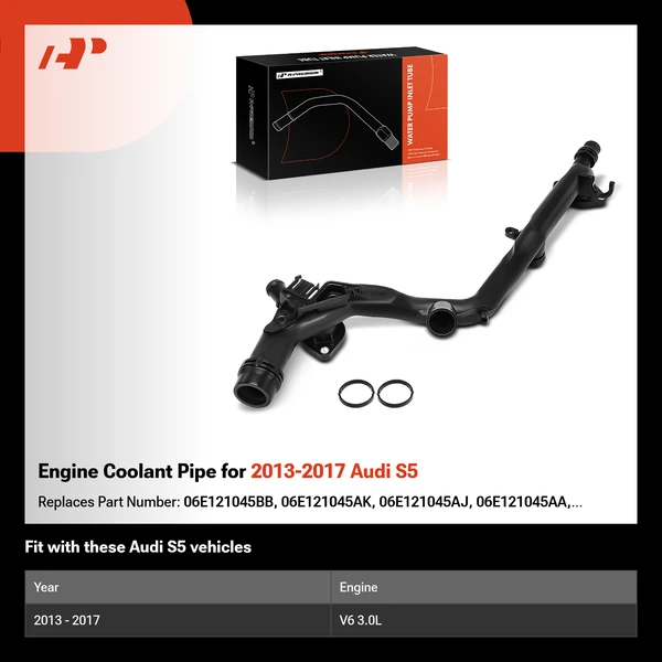 Engine Coolant Pipe for 2013-2017 Audi S5