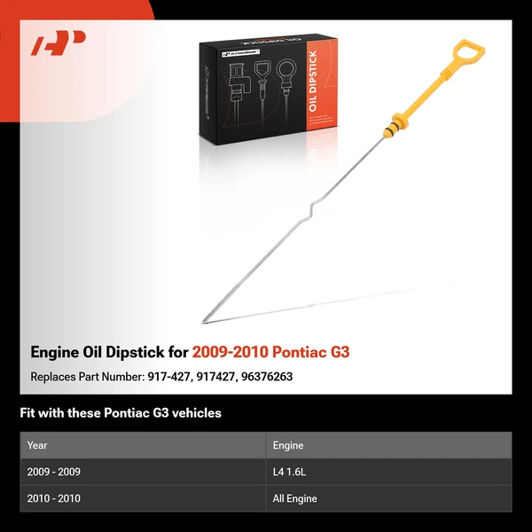 Engine Oil Dipstick for 2009-2010 Pontiac G3