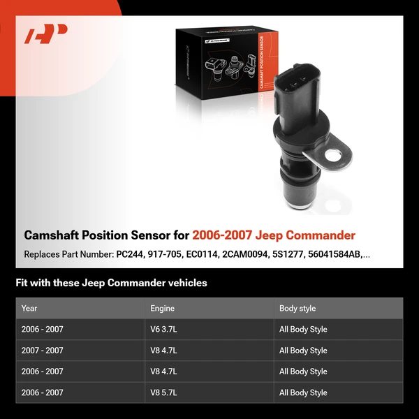 Camshaft Position Sensor for 2006-2007 Jeep Commander