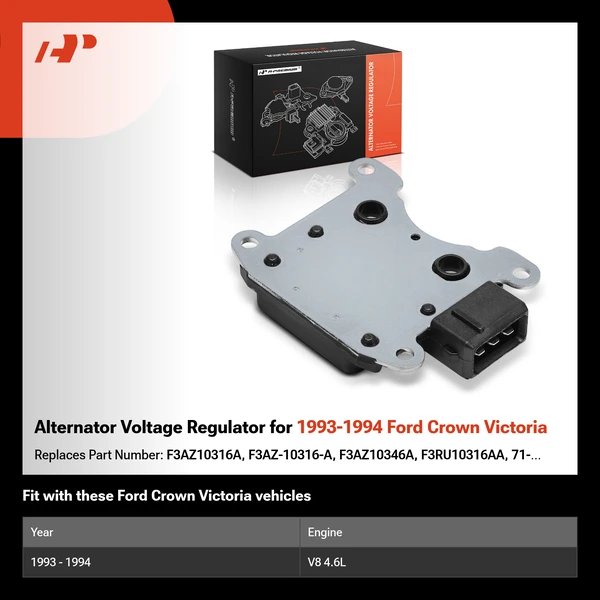 Alternator Voltage Regulator for 1993-1994 Ford Crown Victoria