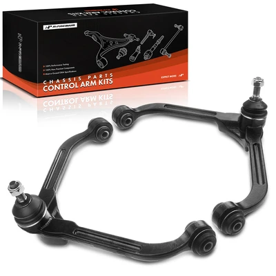 2 Pcs Front Upper Control Arm with Ball Joint