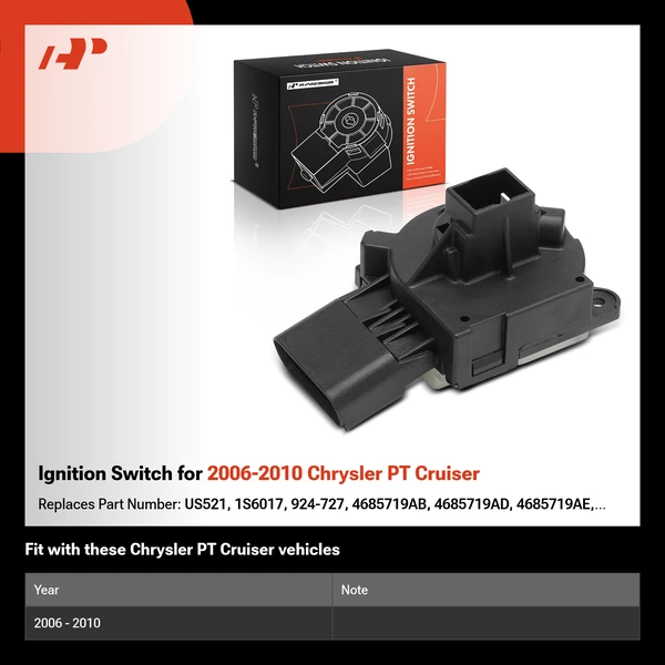 Ignition Switch for 2006-2010 Chrysler PT Cruiser