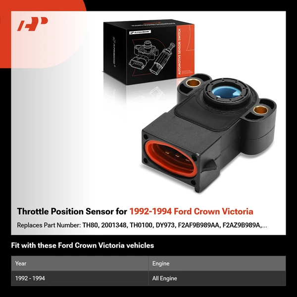 Throttle Position Sensor for 1992-1994 Ford Crown Victoria