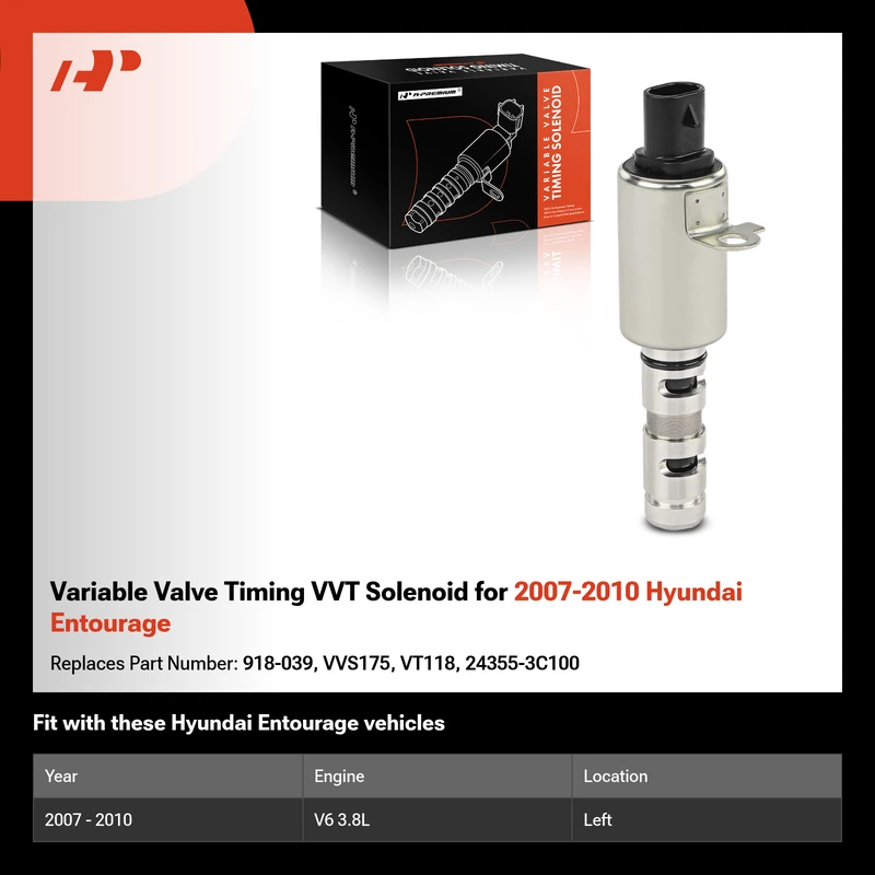 Variable Valve Timing VVT Solenoid for 2007-2010 Hyundai Entourage