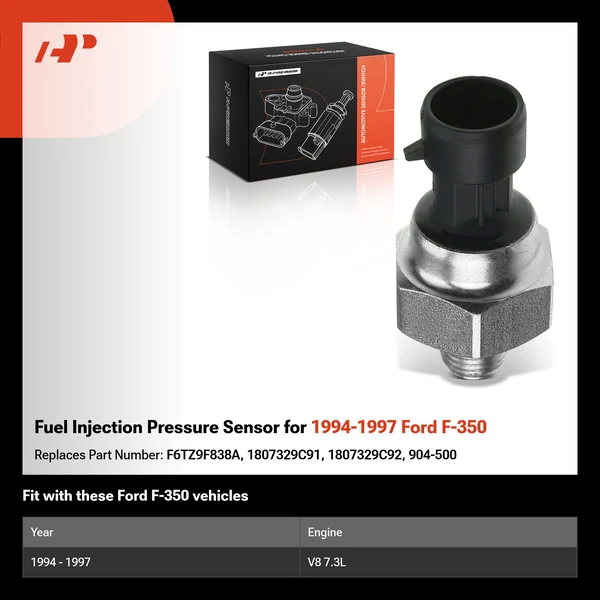 Fuel Injection Pressure Sensor for 1994-1997 Ford F-350