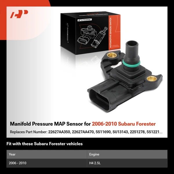 Manifold Pressure MAP Sensor for 2006-2010 Subaru Forester