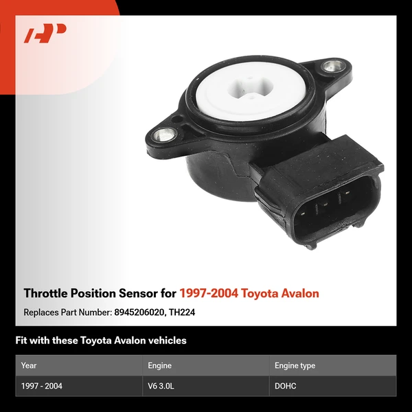 Throttle Position Sensor for 1997-2004 Toyota Avalon
