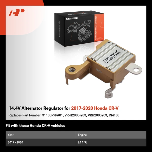 14.4V Alternator Regulator for 2017-2020 Honda CR-V