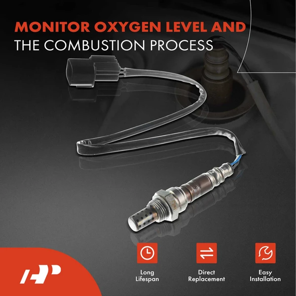 2-Pc Oxygen Sensor Downstream Front & Rear 4-Pin A-Premium APOS1564