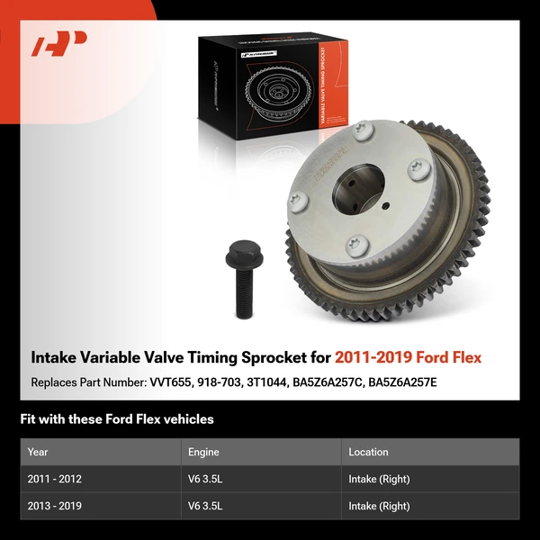 Intake Variable Valve Timing Sprocket for 2011-2019 Ford Flex