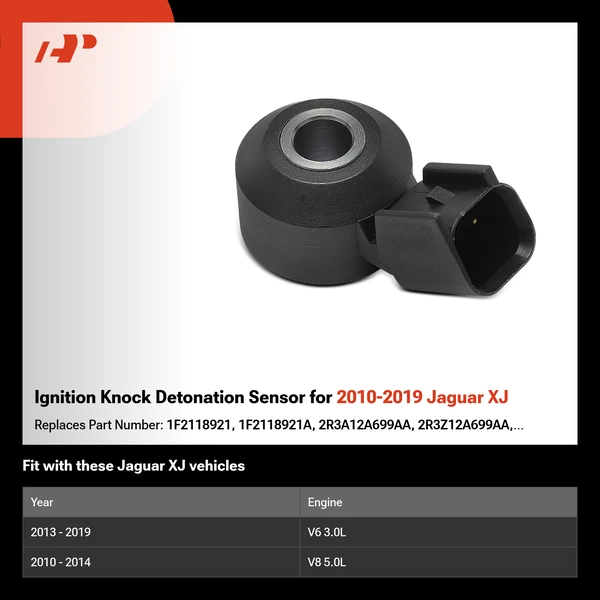 Ignition Knock Detonation Sensor for 2010-2019 Jaguar XJ
