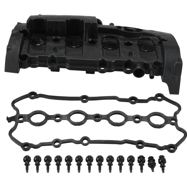 Engine Valve Cover with Gasket for 2005-2009 Audi A4