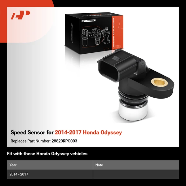 Speed Sensor for 2014-2017 Honda Odyssey