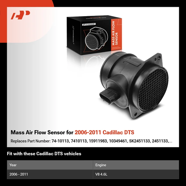 Mass Air Flow Sensor for 2006-2011 Cadillac DTS