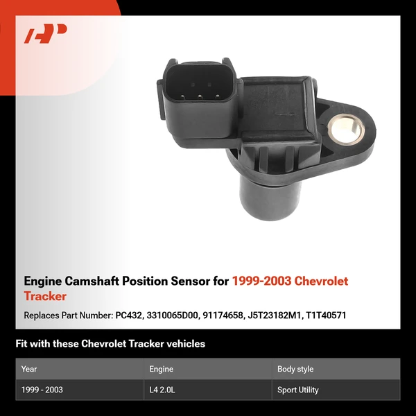 Engine Camshaft Position Sensor for 1999-2003 Chevrolet Tracker