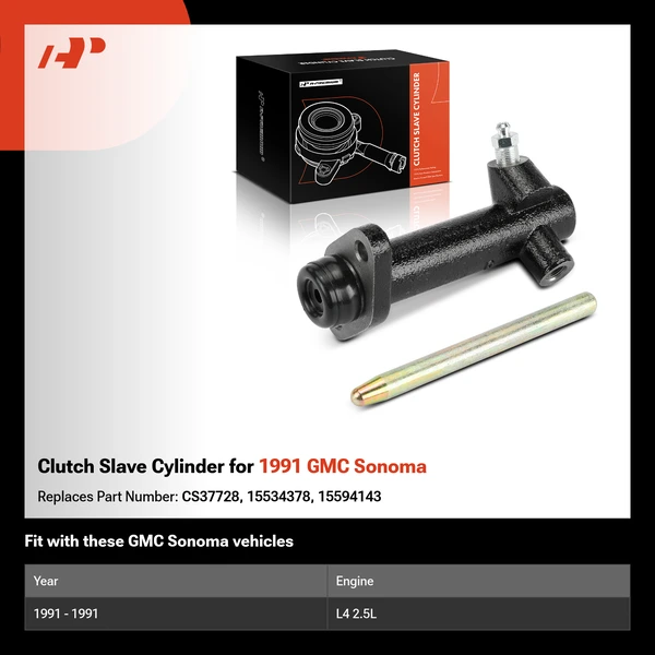Clutch Slave Cylinder for 1991 GMC Sonoma