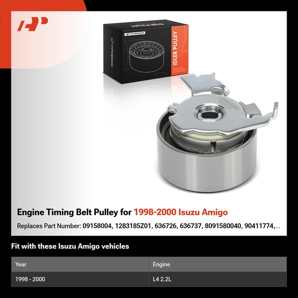 Engine Timing Belt Pulley for 1998-2000 Isuzu Amigo