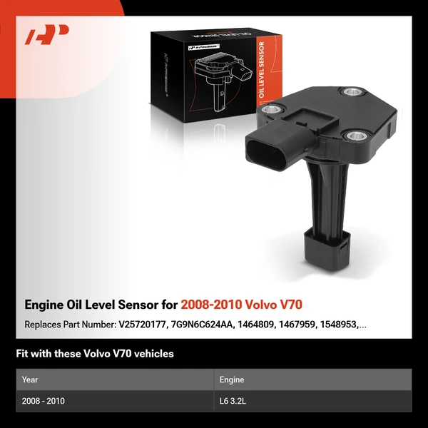 Engine Oil Level Sensor for 2008-2010 Volvo V70