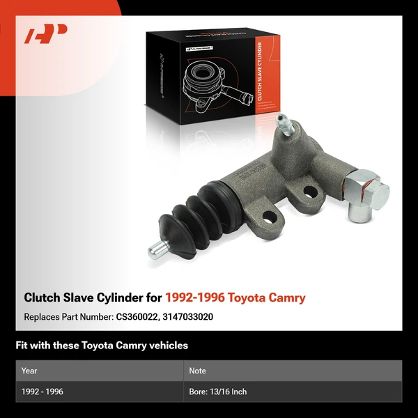 Clutch Slave Cylinder for 1992-1996 Toyota Camry