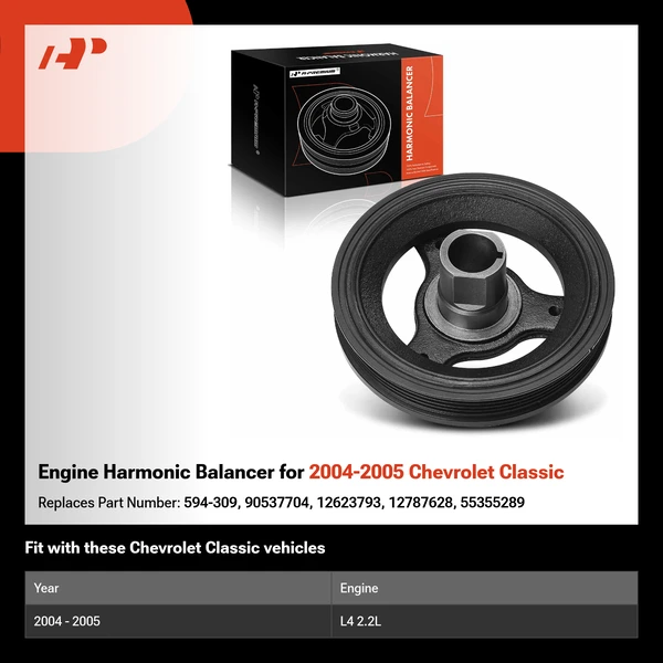Engine Harmonic Balancer for 2004-2005 Chevrolet Classic