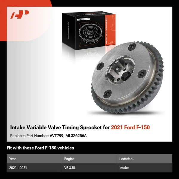 Intake Variable Valve Timing Sprocket for 2021 Ford F-150