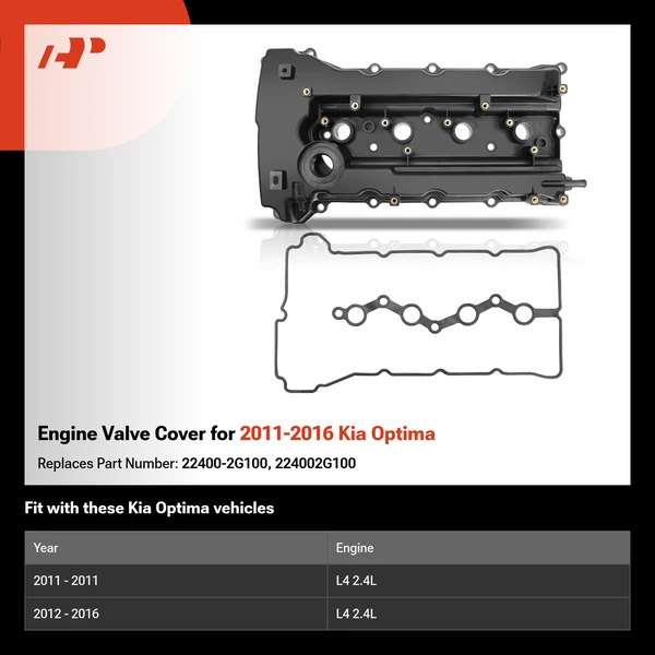 Engine Valve Cover for 2011-2016 Kia Optima