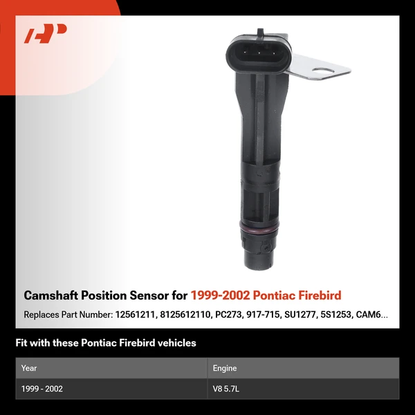 Camshaft Position Sensor for 1999-2002 Pontiac Firebird