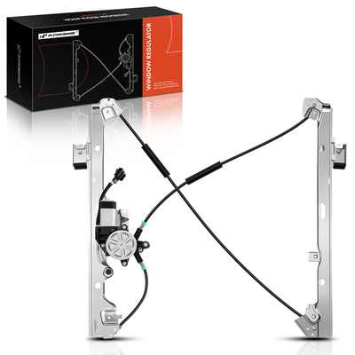 Front Driver Power Window Regulator withMotor