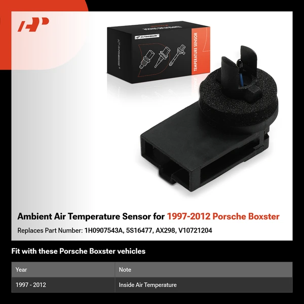 Ambient Air Temperature Sensor for 1997-2012 Porsche Boxster