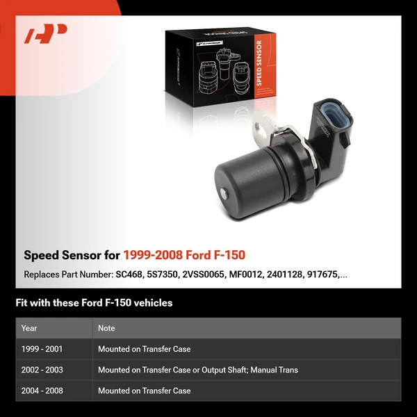Speed Sensor for 1999-2008 Ford F-150