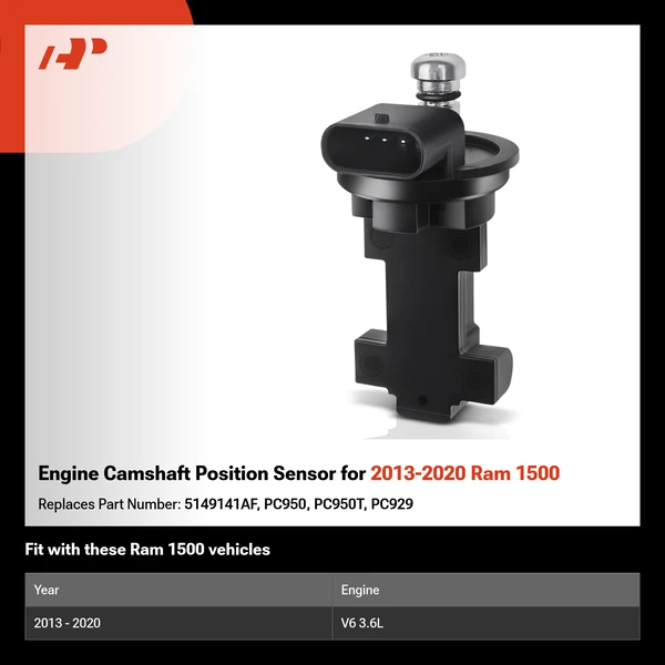 Engine Camshaft Position Sensor for 2013-2020 Ram 1500