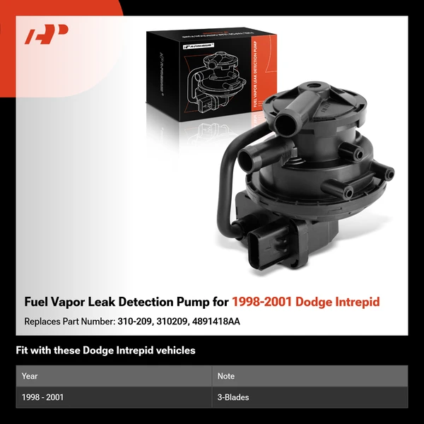 Fuel Vapor Leak Detection Pump for 1998-2001 Dodge Intrepid