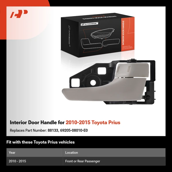 Interior Door Handle for 2010-2015 Toyota Prius