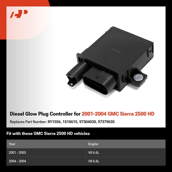 Diesel Glow Plug Controller for 2001-2004 GMC Sierra 2500 HD
