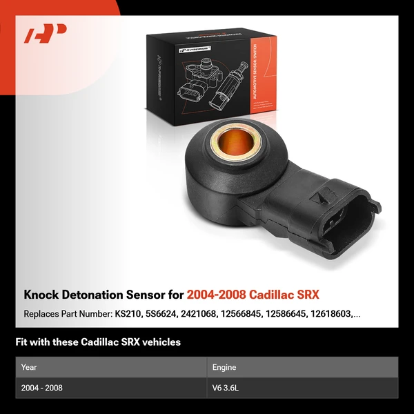 Knock Detonation Sensor for 2004-2008 Cadillac SRX