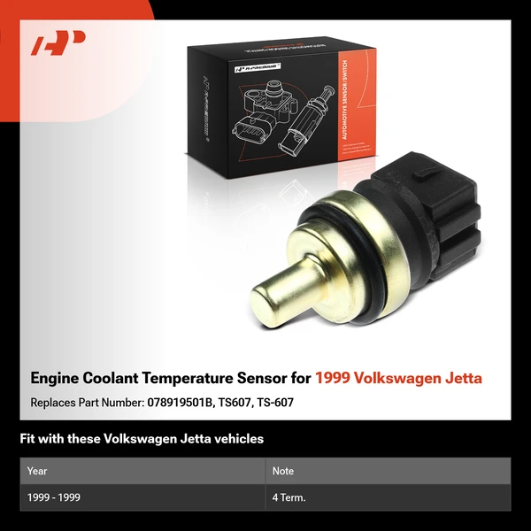 Engine Coolant Temperature Sensor for 1999 Volkswagen Jetta