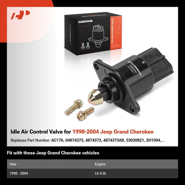Idle Air Control Valve for 1998-2004 Jeep Grand Cherokee