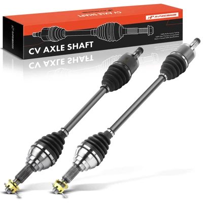 2 Pcs Front CV Axle Shaft Assembly