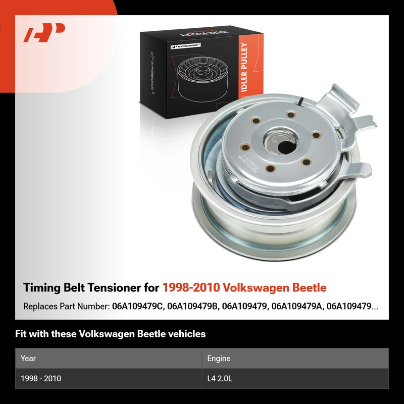 Timing Belt Tensioner for 1998-2010 Volkswagen Beetle