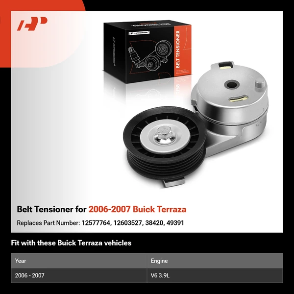 Belt Tensioner for 2006-2007 Buick Terraza