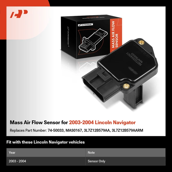 Mass Air Flow Sensor for 2003-2004 Lincoln Navigator