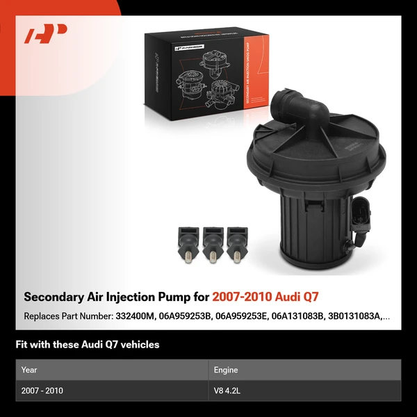 Secondary Air Injection Pump for 2007-2010 Audi Q7