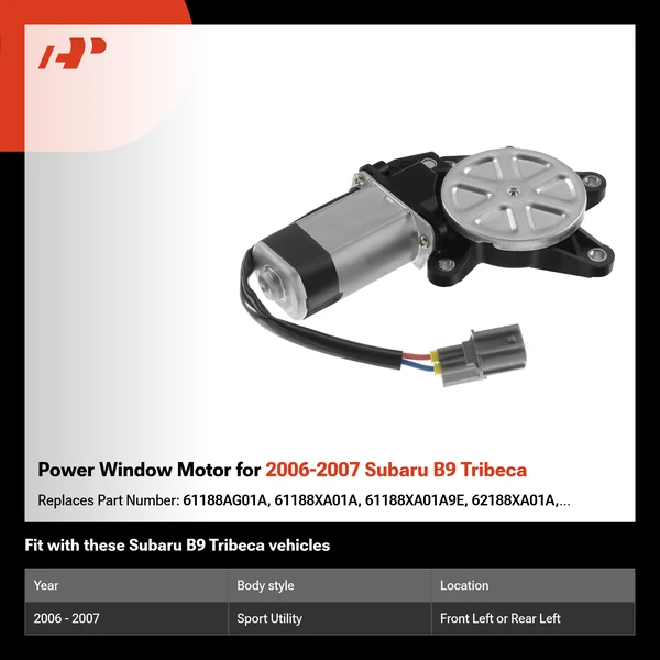 Power Window Motor for 2006-2007 Subaru B9 Tribeca