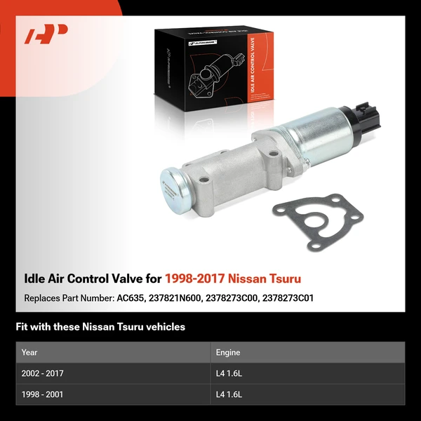 Idle Air Control Valve for 1998-2017 Nissan Tsuru