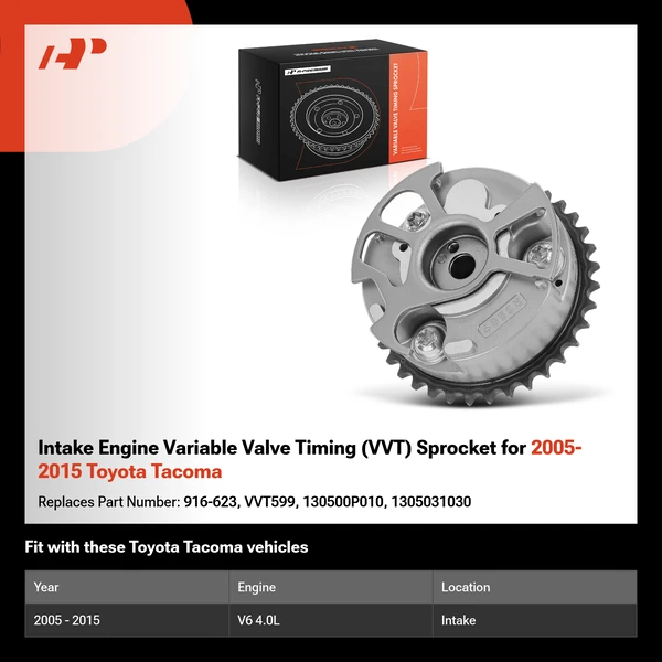 Intake Engine Variable Valve Timing (VVT) Sprocket for 2005-2015 Toyota Tacoma